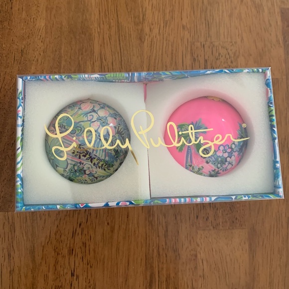 Lilly Pulitzer Other - Lilly Pulitzer Ornament Set